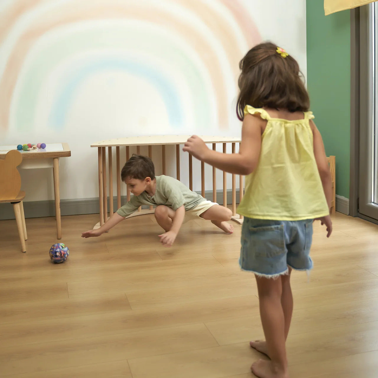 Taxta Uşaq Körpüsü 6-sı, 1-də