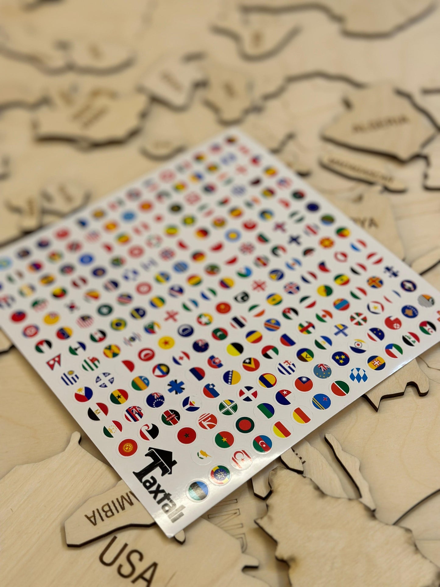 Dünya Xəritəsi Puzzle