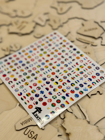 Dünya Xəritəsi Puzzle